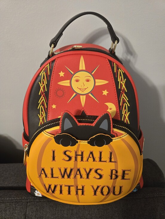 hocus pocus loungefly mini backpack EXCLUSIVE DROP: Sanderson Sisters & Binx Glow green and orange Loungefly Disney Hocus Pocus Mini